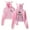 Pink, variant on Suki Waterhouse The Sparklemuffin Tour 2024 Cat Ears Hoodie Long Sleeve Streetwear Women Crop Top