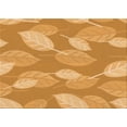 thumbnail image 1 of Ahgly Company Machine Washable Indoor Rectangle Transitional Neon Orange Area Rugs, 2' x 5', 1 of 7
