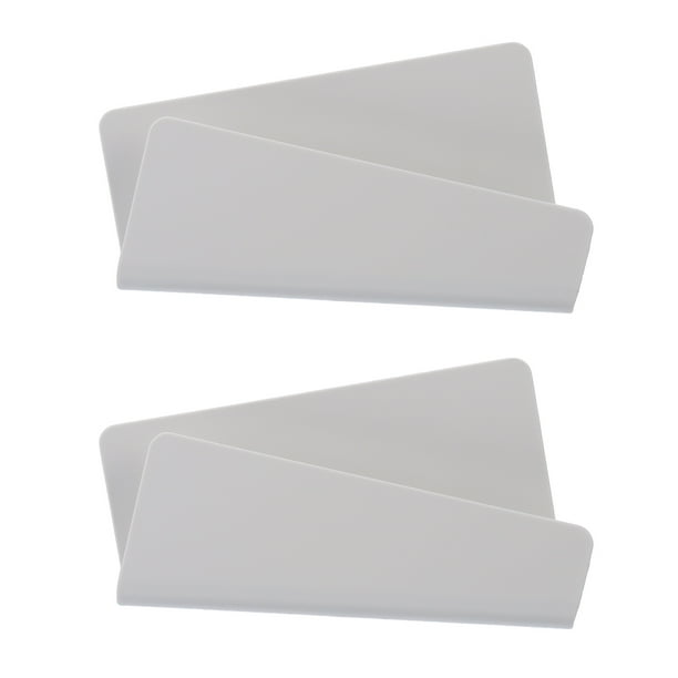 Soporte de carga para teléfono de montaje en pared de 2 piezas Soporte de carga para teléfono sin perforaciones (blanco)