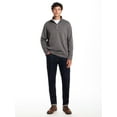 thumbnail image 2 of Frontier Threads Men's Long Sleeve Button Mock Neck Sweaterfleece, 2 of 5