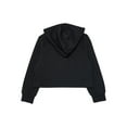 thumbnail image 2 of Athletic Works Girls Active Scuba Knit Hooded Zip Top, Sizes 4-18, 2 of 3