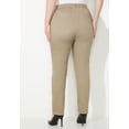 thumbnail image 3 of Catherines Women's Plus Size Petite Sateen Stretch Curvy Pant, 3 of 6