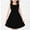 Black, variant on Generic Girls Summer Sleeveless Dresses Casual Crew Neck Solid Color A Line School Recital Dress for 4-14 Years