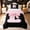 Black Pink L, variant on meiyoeat Black Pink Letter L Twin Duvet Cover for Kids Girls, Kawaii Princess Bow Monogram Twin Bedding, Pink Reversible, 2pcs