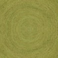 thumbnail image 5 of SAFAVIEH Natural Fiber Cebrail Braided Jute Area Rug, Green/Natural, 9' x 9' Round, 5 of 6