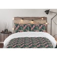 thumbnail image 5 of Ambesonne Asian Down Alternative Quilt Comforter, Cherry Blossom Japan Aura Art, Twin XL, Dark Cadet Blue and Pink, 5 of 5