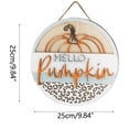 thumbnail image 3 of JOGZMZ Hanging Ornaments Wood Pumpkin Sign Fall Crop Thanksgiving Hanging Wall Decoration Home Decor, 3 of 8