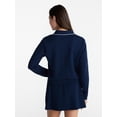 thumbnail image 5 of Avia Women's and Women's Plus Zip Front Pique Knit Jacket, Sizes XS-4X, 5 of 7