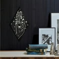 thumbnail image 6 of Hands Crystal Wall Decor Minimalist Boho Wooden Wall Art Black Rustic Farmhouse Tarot Pendulum Spirit Hanging Sign Board Decoration for Home Bedroom Living Room Gallery 6.7 x 11.8in DIY, 6 of 9