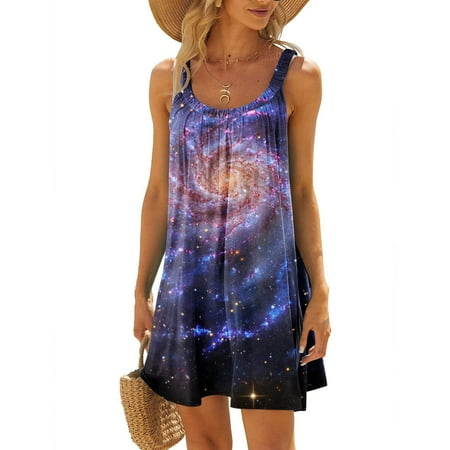 SZJXBUY Women Mini Dresses Summer Summer Dresses for Women Women s Beach Dress Bikini Beachwear Coverups Casual Vacation Short Summer Halter Dresses Purple
