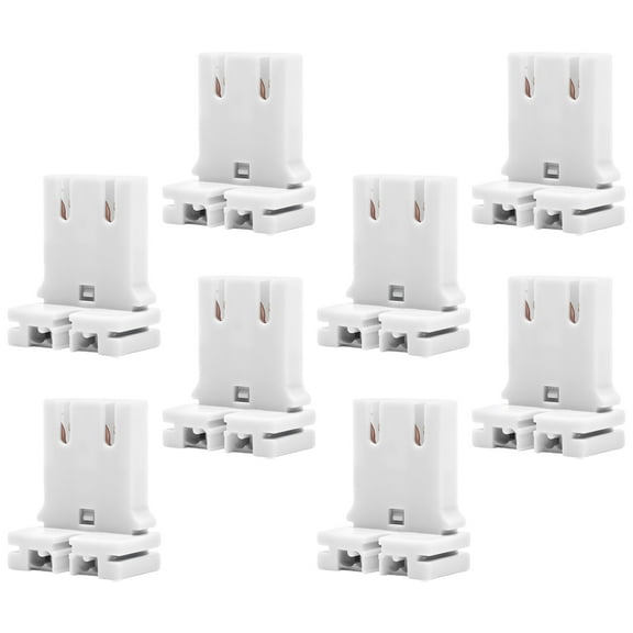 8Pcs Tombstone Lampholder Replacement Lampholder Home Lamp Holder Bulb Holder