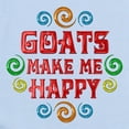 thumbnail image 2 of CafePress - Goat Happiness Long Sleeve Infant Bodysuit - Long Sleeve Cotton Baby Bodysuit, 2 of 4