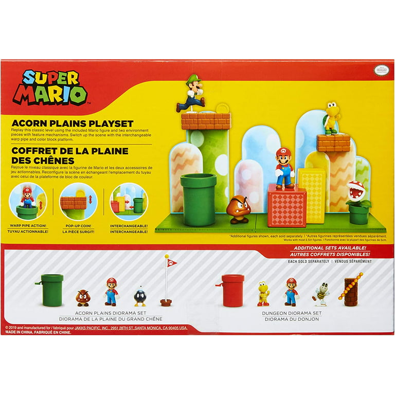 Jakks Pacific Nintendo Super Mario Acorn Plains Diorama Set (85987) a €  18,00 (oggi)