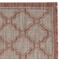 thumbnail image 4 of Safavieh Courtyard Red Indoor Outdoor Rug - Runner 2'3" x 12', 4 of 5