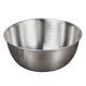 thumbnail image 4 of Cuenco para mezclar huevos de cocina, ensaladera de acero inoxidable, cuenco para comida con escala HOMEMAXS 13362967-MX, 4 of 6