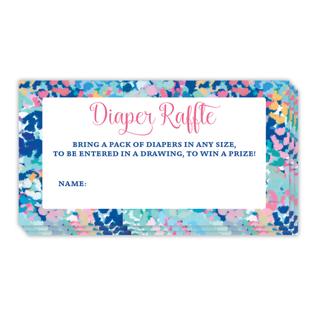 diaper raffle tickets party city