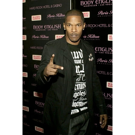 Jamie Foxx At Arrivals For Paris Hilton Birthday Celebration Body English At The Hard Rock Hotel And Casino Las Vegas Nv February 17 2007 Photo By James AtoaEverett Collection