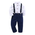 thumbnail image 2 of LAPAKIDS Toddler Little Boys Formal Outfits Kids Wedding Party Clothes Set 2-3T, 2 of 6