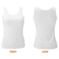 thumbnail image 4 of unbranded Camiseta Ajustada Para Mujer De Color Con Anchos Y, 4 of 5