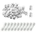 thumbnail image 1 of Uxcell 10 piezas de fusibles de cerámica de 30A 250V de acción rápida, fusibles de cartucho de 30 amperios de acción rápida de 5x20mm con 20 clips, 1 of 6