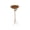 A, variant on 2-in-1 Metal Bird Bath & Feeder with Ground Stake, Weatherproof Garden Bird Waterer and Seeds Dispenser for Outdoor Courtyard