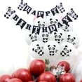thumbnail image 4 of Juego de pancartas con globos y tarjetas con forma de pastel para niños con dibujos animados de animales y feliz cumpleaños, 4 of 8
