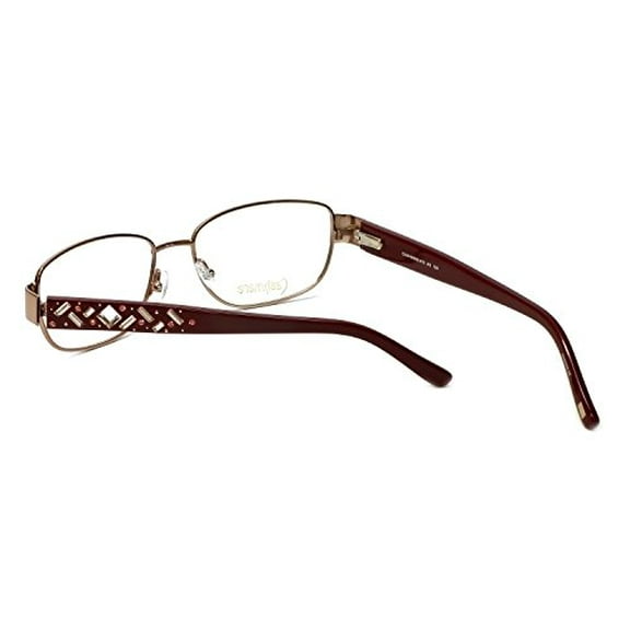 Silver Dollar Designer Reading Glasses Cashmere 472 53mm in Blush  0.75