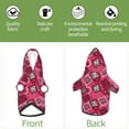 thumbnail image 5 of Bingfone Geometry Dog Clothes Hoodie, Pet Winter Coat,Puppy Sweatshirts for Small Dogs Boy Girl,Suitable for All Breeds-Medium, 5 of 6
