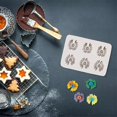 thumbnail image 2 of Diy Fondant moldes de chocolate de silicona, accesorios para hornear en forma de margarita Feliz Sencillez, 2 of 5