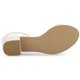 thumbnail image 5 of Sandalias De La Correa Del Tobillotacón Bajo Bloque Punta Abierta Para Mujer - Blanco/US 6.5, EU 37, 5 of 7