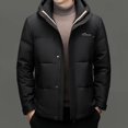 thumbnail image 3 of Chaquetas con capucha de plumón de pato, chaqueta corta de plumón, ropa de diseñador para hombre 2024, abrigo frío para hombre para invierno, chaquetas acolchadas ligeras, 3 of 5