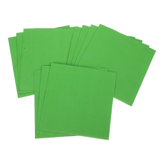 Minkissy 10Pack Water Absorbent Paper Napkins in Green for Elegant Table Setting