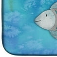 thumbnail image 4 of Blue Fish Watercolor Dish Drying Mat, 4 of 7