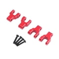 thumbnail image 2 of Aros de amortiguador delantero y trasero para coche RC, fácil de instalar, bricolaje, resistente, RC Car Front and Rear Shock Absorbers Rojo, 2 of 9