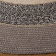 thumbnail image 3 of Safavieh Braided Lillian Geometric Reversible Area Rug, Dark Gray/Black, 5' x 5' Round, 3 of 7