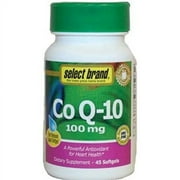 S/B CO Q10 100MG SOFTGEL 45CT