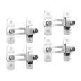 thumbnail image 2 of Pestillo de cerradura de puerta de Granero, pestillo de puerta versátil, puerta de fábrica de jardín, Hardware de seguridad para el hogar, cerradura Ángulo de, 2 of 8