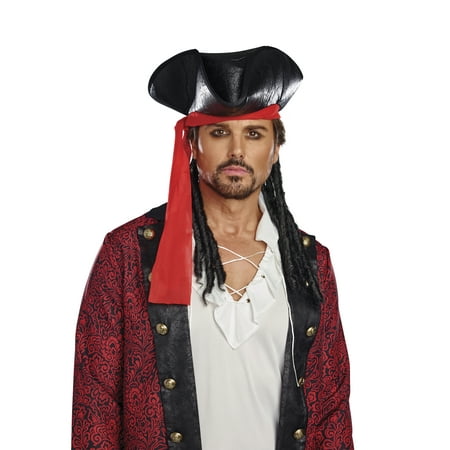 Dreamgirl Men's Pirate Hat Costume Accessory