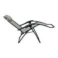 thumbnail image 3 of Caravan Sports Zero Gravity Outdoor Folding Camping Patio Lounge Chair, Gray, 3 of 6