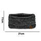 thumbnail image 2 of Diadema para mujer, diadema con forro polar de punto cálido, diadema con orejeras para invierno Adepaton CPB-DE-LYY1075-5, 2 of 5
