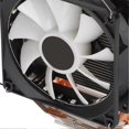 thumbnail image 3 of CPU Cooler 6 Tubes 90mm 3pin Computer CPU Cooling Fan With RGB Light for Intel LGA775 1155 1156 for AMD AM2 AM3Single Fan, 3 of 4