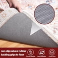 thumbnail image 4 of shiyou-BAGAIL Felt and Natural Rubber Backing Rug Pads 1/8\u201d Thick, 2 x 8 Ft Non Slip Rug Gripper Keep Rugs in Place, Under Area Rug Protective Cushioned Pads, Carpet Runners, Hardwood Floors Pro, 4 of 4