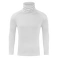 thumbnail image 4 of Xzbqbs Long Sleeve Shirts for Men Casual Turtleneck Muscle Fit Shirts Lightweight Winter Sports Running Base Layer Shirts Pullover, 4 of 4