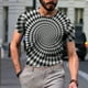RXIRUCGD Men's Shirts Unisex Daily T Shirt Print Graphic Prints Animal Print Long Sleeve Tops Casual Bloue Hommes – image 4 sur 8