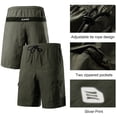 thumbnail image 2 of Santic Men's 3D Padded Mountain Bike Shorts Lightweight Cycling MTB Shorts, 2 of 6