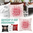 thumbnail image 2 of NSESSHome Happy Mothers Day Pillow Covers Throw Pillow Covers Cushion Covers Outdoor Couch Pillow Case Gift for Mother Grandma Birthday Home Decoration (18 Inch), 2 of 3