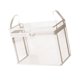 thumbnail image 5 of Bolsa de almacenamiento para peluches, contenedor para muñecas, expositor portátil transparente, regalo, casa de juegos, viaje Blanco, 5 of 9