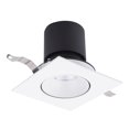 thumbnail image 2 of WAC Lighting Patriot 3" 1-Light LED 5-CCT Square Aluminum Recessed Kit in White, 2 of 4