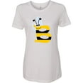 thumbnail image 3 of Inktastic Cute Bee Initial B Women's T-Shirt, 3 of 5