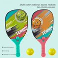 thumbnail image 2 of Raquetas De Tenis Para Niños Juego De Pelotas De Raquetas De Tenis Para Interiores Y Exteriores Juego De Juguetes Para Niños qarigey OD013123-00, 2 of 6